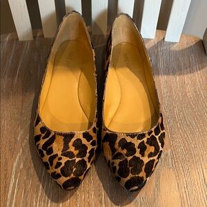 Genuine Leather/Cowhair Shoes 9.5 M